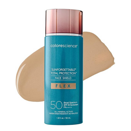 COLORESCIENCE PROTECCIÓN TOTAL FACE SHIELD FLEX SPF TONO MEDIUM