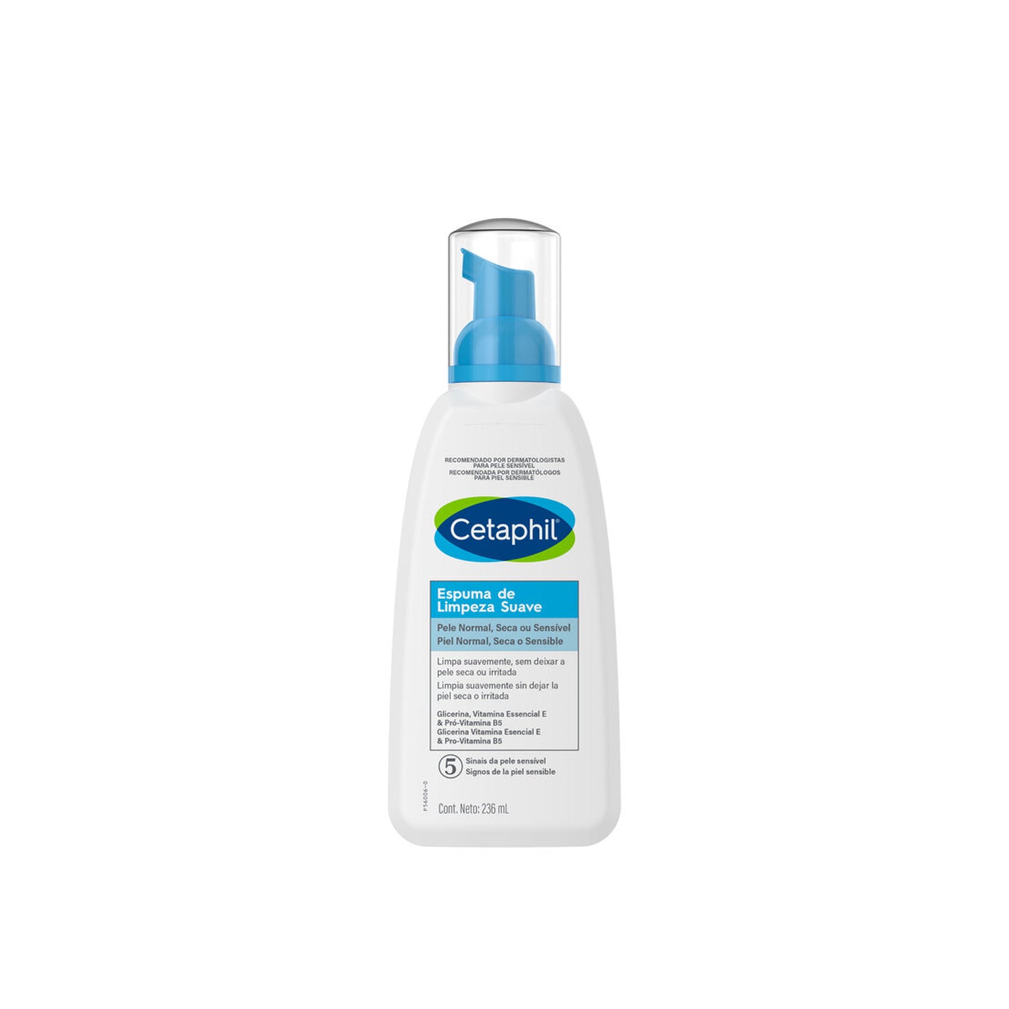ESPUMA SUAVE DE LIMPIEZA FACIAL 236ML - CETAPHIL