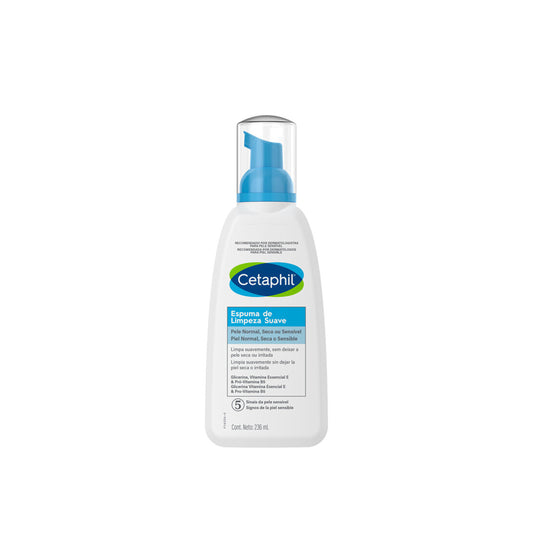 ESPUMA SUAVE DE LIMPIEZA FACIAL 236ML - CETAPHIL