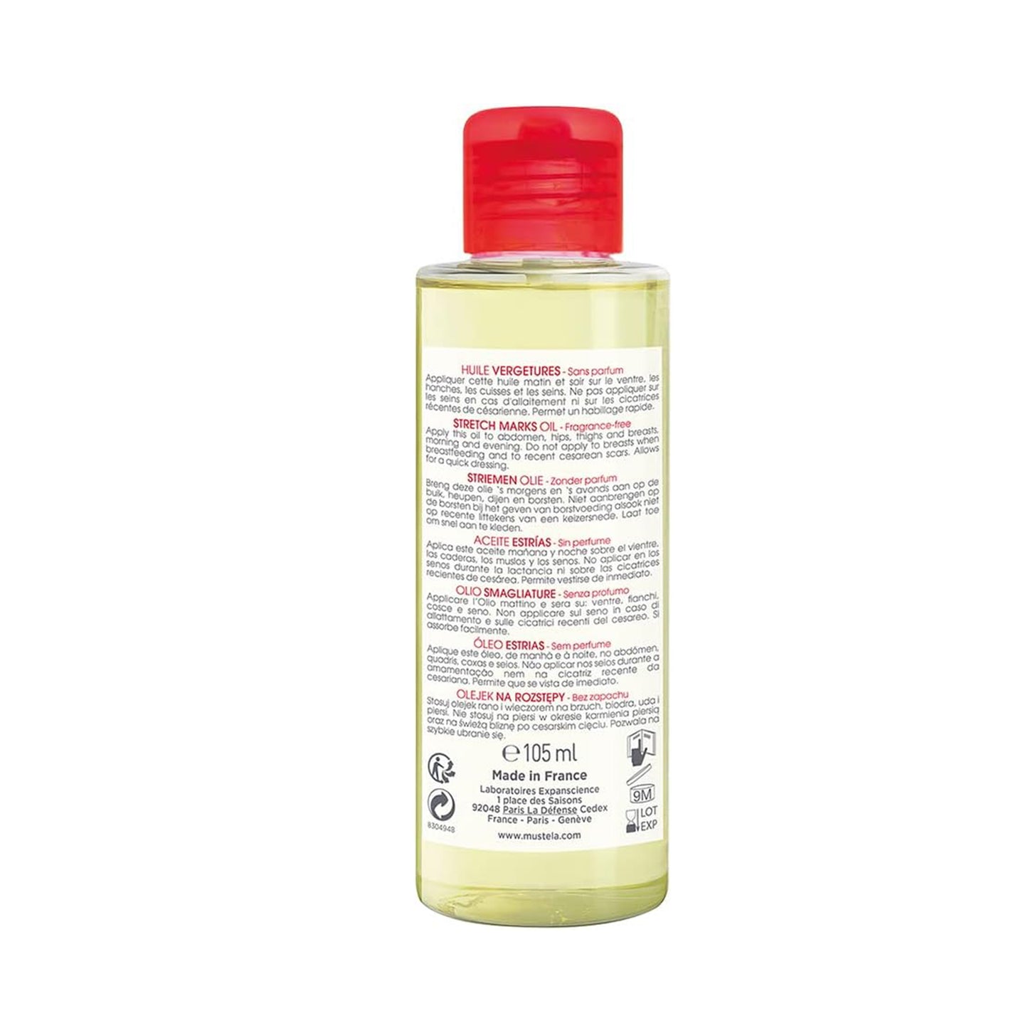 MUSTELA ACEITE PREVENCIÓN ESTRÍAS 105 ML