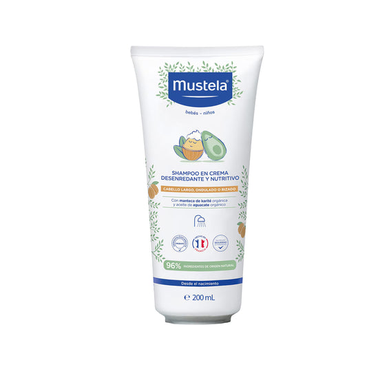 SHAMPOO EN CREMA DESENREDANTE Y NUTRITIVO MUSTELA 200 ML